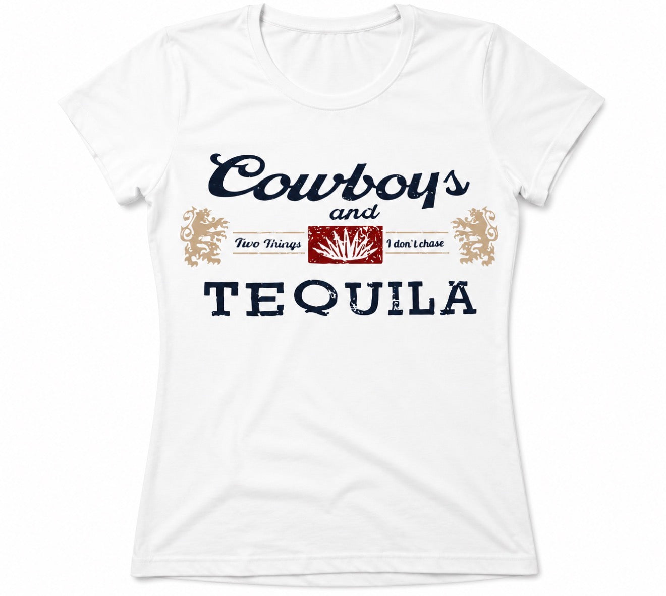 “Cowboys and tequila” T-shirt